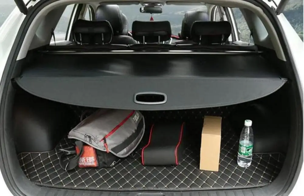 

High Qualit Car Rear Trunk Cargo Cover Security Shield Screen shade Fit ForRenault Koleos 2009 2010 2011 2012 2013 2014 2015