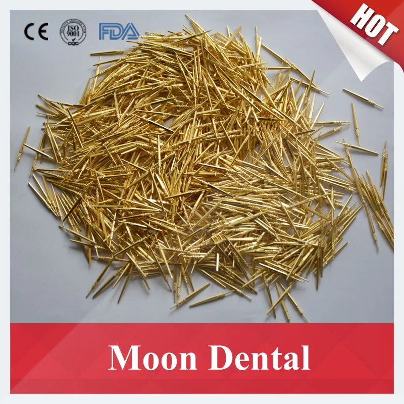 Passador de Bronze Puro com Pico Ferramenta de Laboratório Vendas Lote 3 Tamanho Pequeno 2.2*28mm Alta Qualidade 100% Pinos Dental Material 1000 Pçs - 11 High Quality Beleza e saúde