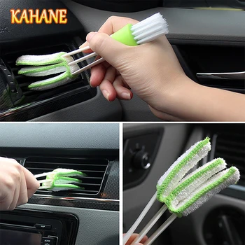 

KAHANE Car Cleaning Brush Tools Microfiber Duster Auto Cleaning Accessories Products For Benz W203 VW Golf Toyota Honda Nissan
