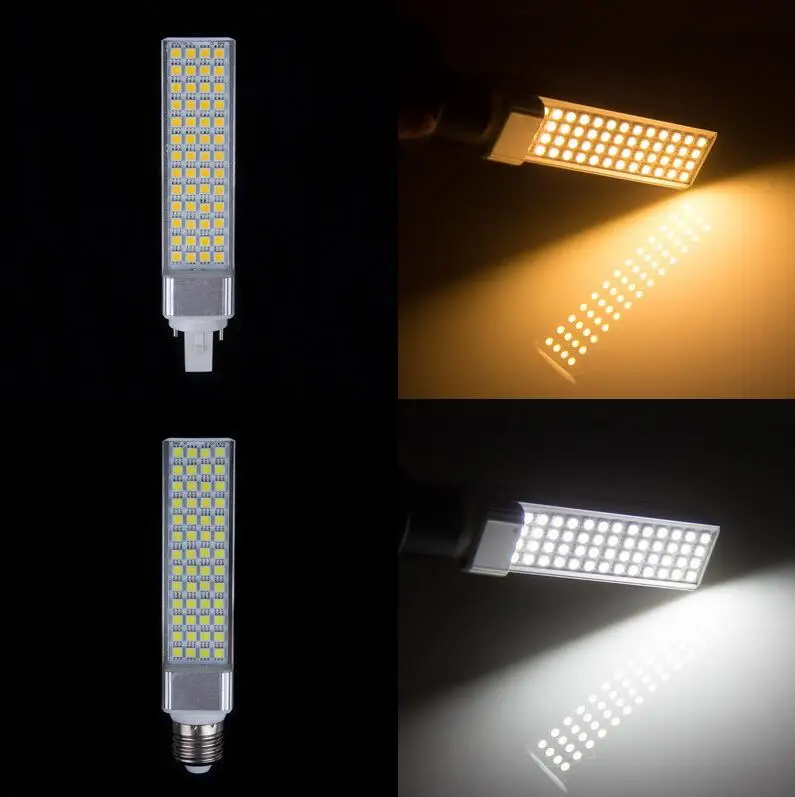 Светодиодная лампа G24 5050smd 10 Вт E27 110 В 120 220 230 240 в 100 Вт|led fiber lamp|led lamp boxled with remote |