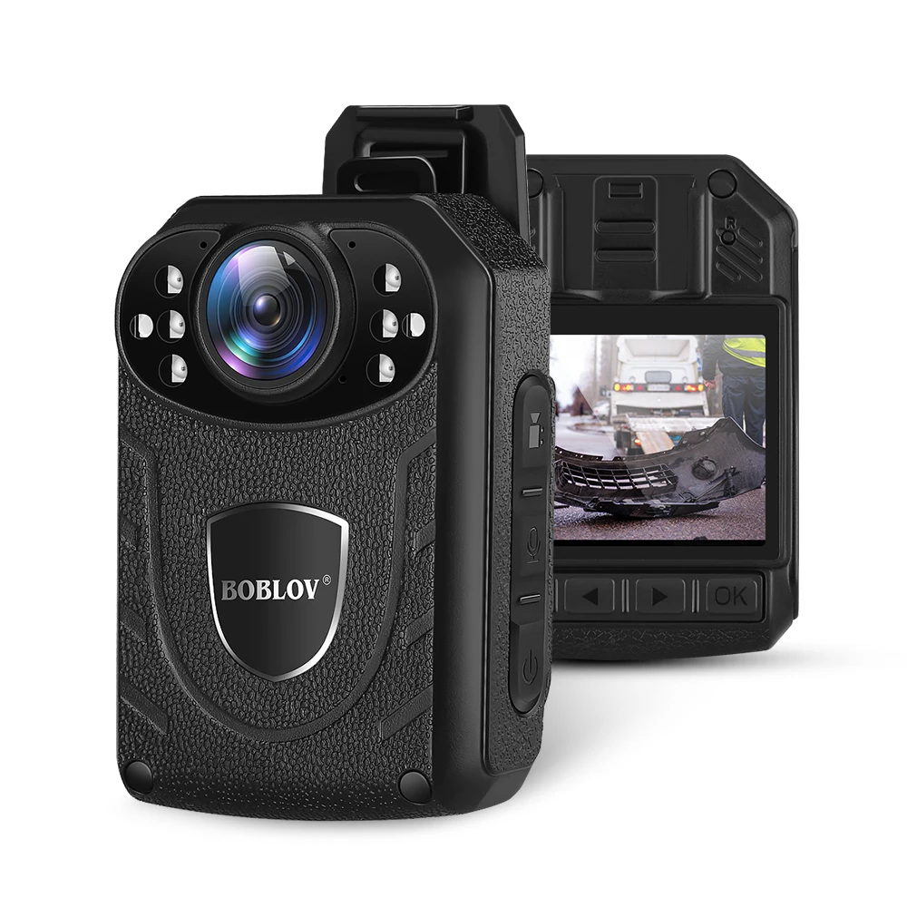 BOBLOV KJ21 нательная камера HD 1296P DVR видеокамера безопасности ИК Ночное Видение