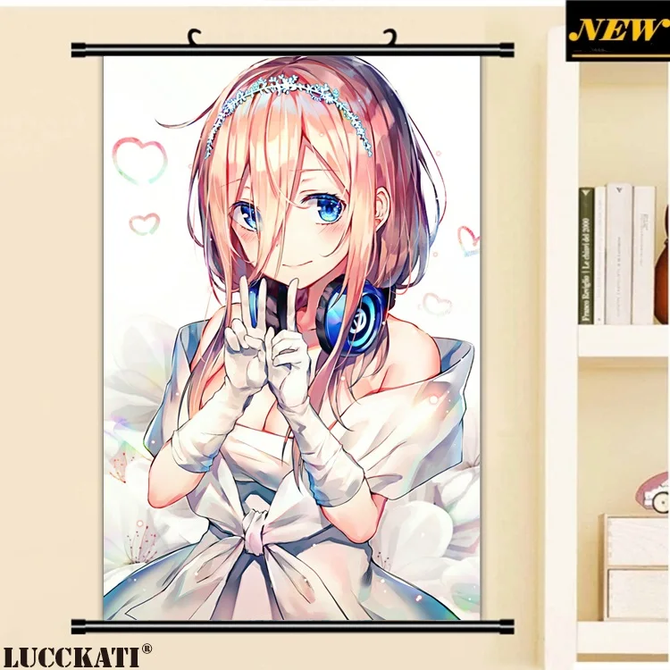 10yande.re 542577 5-toubun_no_hanayome cleavage dress headphones nakano_miku tagme wedding_dress_副本
