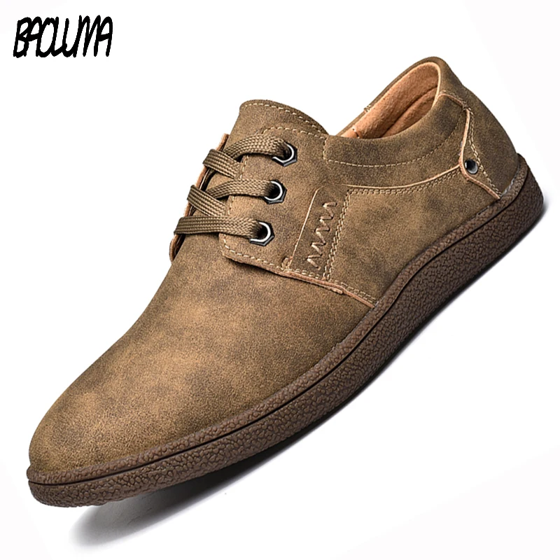 

New 2018 Mens Shoes Italy Split Leather Loafers Men's Flats Handmade Mens Loafers Fashion Designer Oxford Shoes Espadrilles