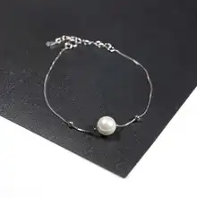 Элегантный женский браслет Ruifan с серебряным жемчугом из натуральной 925 пробы, женские браслеты на цепочке, серебряные ювелирные изделия 925, подарки YBR079