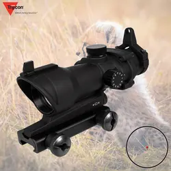 Acog 1x32 зеленый и с красной точкой зрения тактическая стрельба/охотничий прицел охота