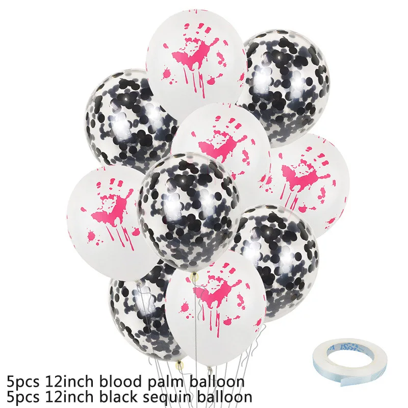 10pcs Halloween Skull Balloon Ghost Latex Balloons Confetti Air Baloons For Happy Halloween Decoration Party Balloons 2019 New 10pcs Halloween Skull Balloon Ghost Latex Balloons Confetti Air Baloons For Happy Halloween Decoration Party Balloons 2019 New