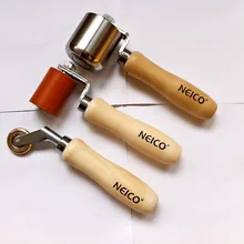 3 шт однослойный кровельный набор инструментов для установки, силиконовый шовный ролик, латунный Пенни ролик, стальной шовный ролик