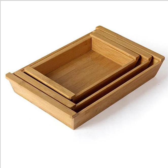 

Vintage Art Wooden Bamboo Storage Boxes & Bins Sundries Tray Wood Crafts Gift Box Home Office Garden Decorative Storage Holder