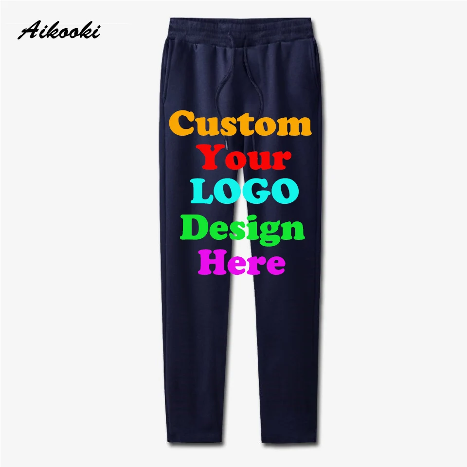 

Custom Sweatpants Any Logo Photo 3D Print Personalized Customize Jogger Men Women Customization Loose Trousers Sportswear Pant