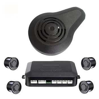 

Voice Car Parking Sensor Kit 4 Sensors 22mm Backlight Display Reverse Backup Radar Recul Monitor System 12V For Peugeot 307