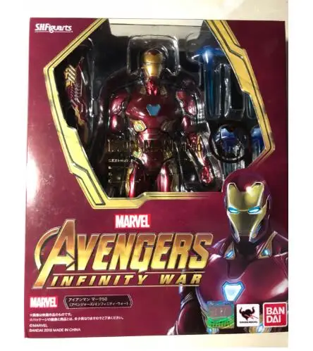 SHFiguarts СВЧ MK50 Железный человек Марвел Супергерои Мстители BJD подвижная