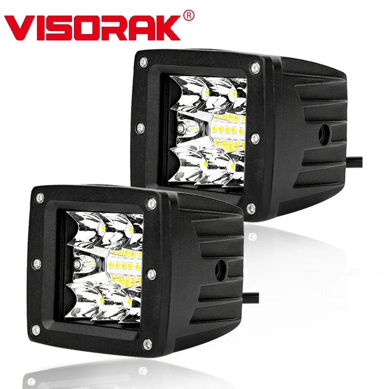 

VISORAK 4" 39W Wide Beam LED Work Light Offroad LED Driving Light Truck LED 4x4 LED For Jeep 4WD 4x4 SUV ATV Truck Off Road