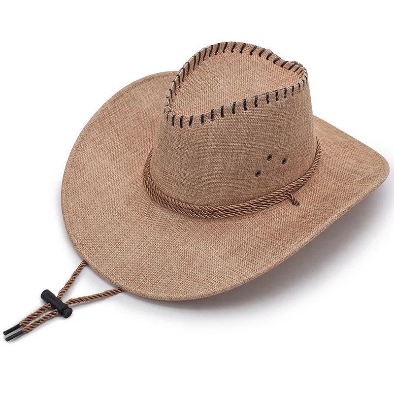 large brim cowboy hat