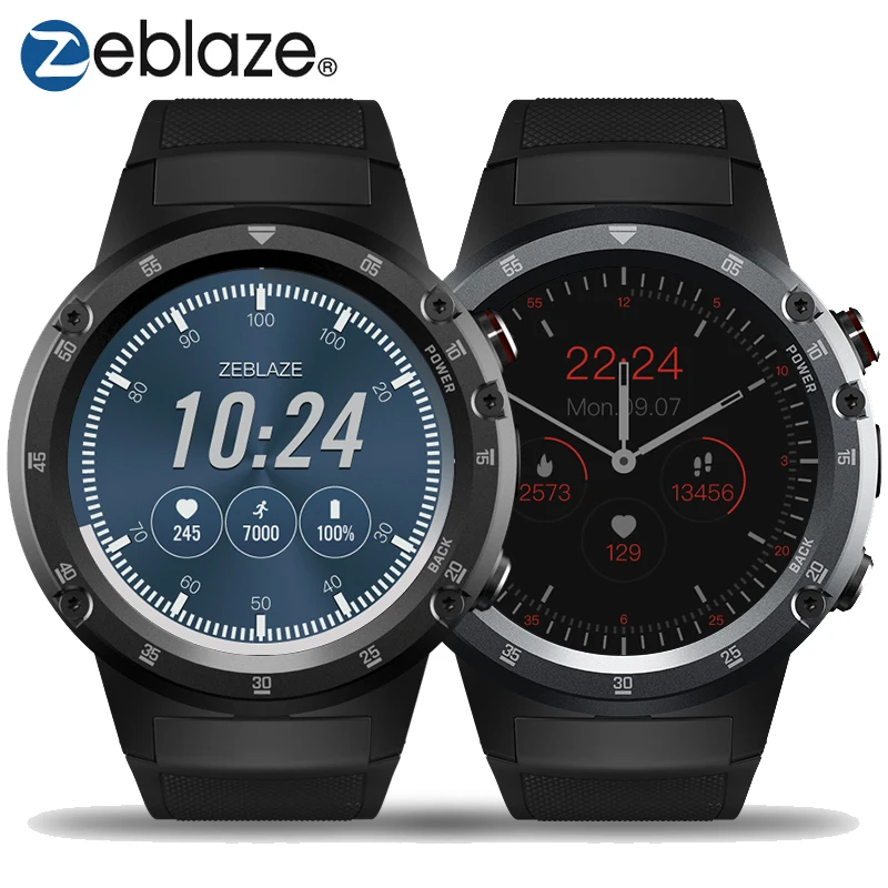 

Zeblaze THOR 4 Plus 4G Smart Watch Phone MTK6739 Android 7.1.1 Quad Core 1GB+16GB 5MP Camera 1.4" AMOLED Display SmartWatch Men