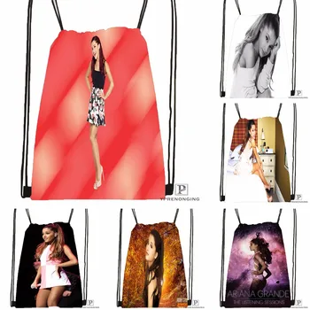 

Custom Ariana Grande #10 Drawstring Backpack Bag Cute Daypack Kids Satchel (Black Back) 31x40cm#180531-02-42