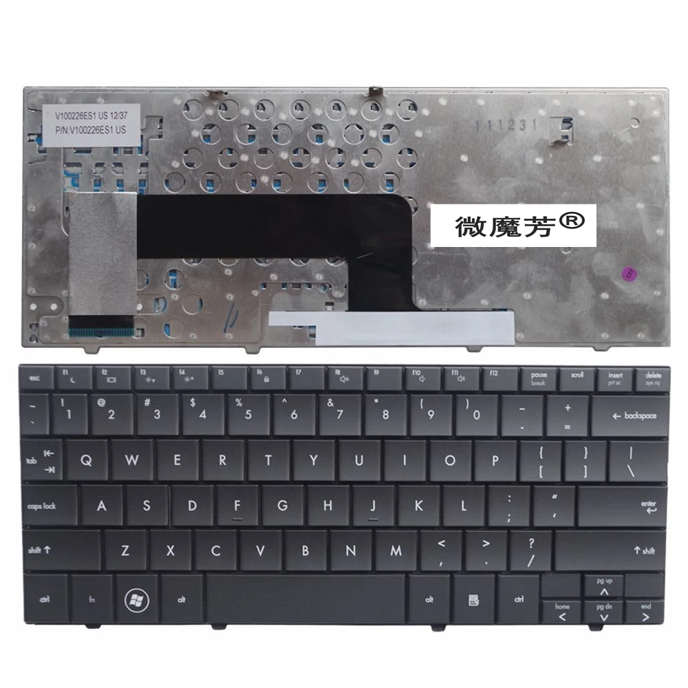 Pаспродажа Черный Новый английский сменный ноутбук клавиатура для hp для mini 110 HSTNN 170C