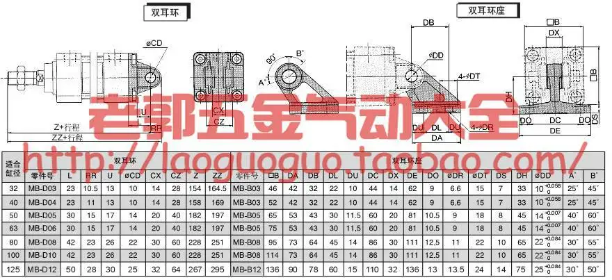 Новый оригинальный Стандартный Цилиндр SMC MBB100-300/350/400/450/500/550/600 квадратный цилиндр