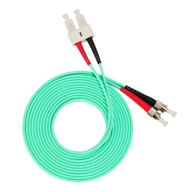 

SC/UPC to ST/UPC 10GB Laser Optimized Multimode Fiber Patch Cable OM3 SC to ST optical fiber patch cord 3M 5M 10M 15M
