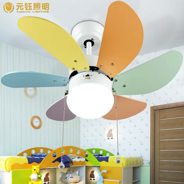 Colourful Romantic Cute Kids Room Led 65w Ceiling Fans With Lights Colourful Romantic Cute Kids Room Led 65w Ceiling Fans With Lights 36 Inches Fan