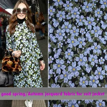 140* 100cm1pc хорошее из жаккардовой парчи вышитые дворец цветочный принт жаккардовая парча ткань материал для шитья платье своими руками, костюм