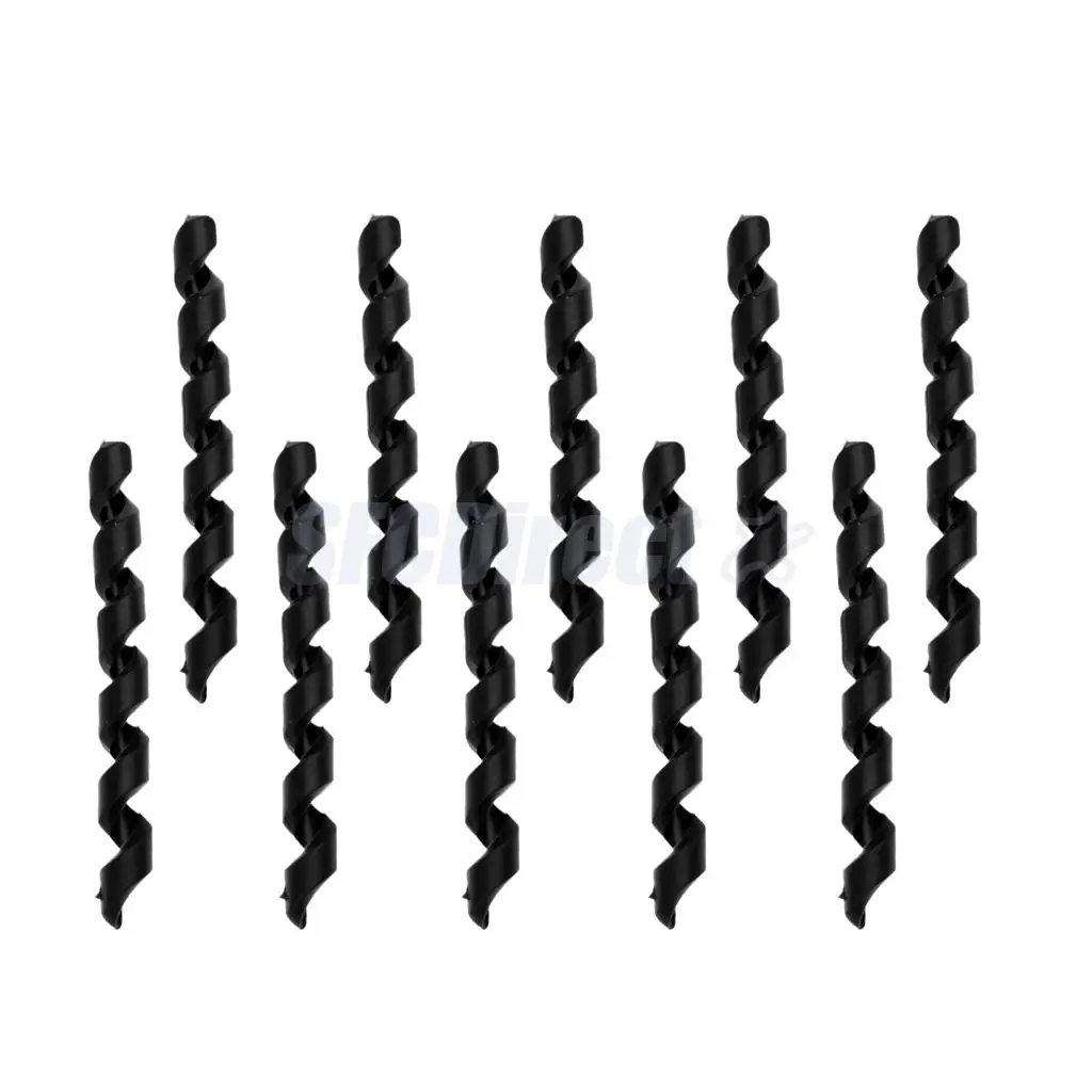 10Pcs Soft Rubber Spiral Bicycle Frame Protector Shift Cable Outer Brake Gear Hose