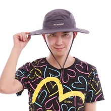 Унисекс шляпа с защитой от воздействия УФ-излучения летние походные кепки для рыбалки дышащая шляпа быстросохнущая Защита от солнца Protcet лица шеи крышка шапка Панама