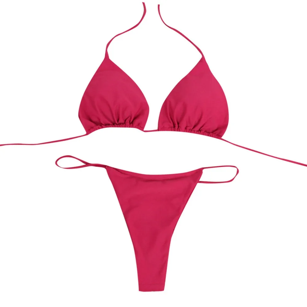 

underwear set Sexy Women Bandage Push-Up Padded bra brief sets Brazilian Swimwear Beachwear Swimsuit Beachwear lingerie 18