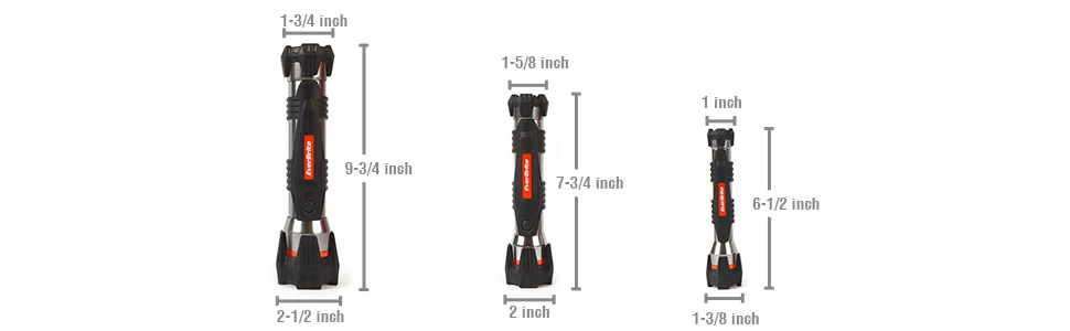 EverBrite светодиодный светильник, набор, фонарь светильник, ручной, водонепроницаемый, прорезиненный, анти-шок, алюминиевый фонарь, ультра яркий
