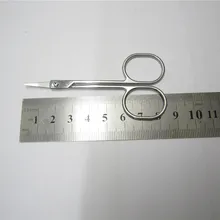 Нержавеющая сталь красота мини небольшой изгиб лезвия бровей ресницы Ножницы-Триммер макияж косметический инструмент стрижка маникюр