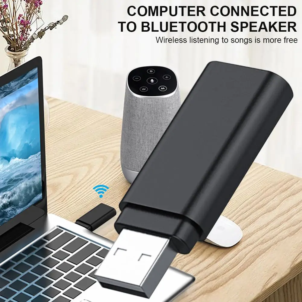 Универсальный USB Bluetooth 5 0 передатчик 2 в 1 ТВ компьютер беспроводной аудио адаптер