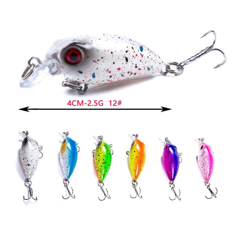 rock chubby 4 см/2,5 г swing road sub-bait мини-приманка рыболовное оборудование