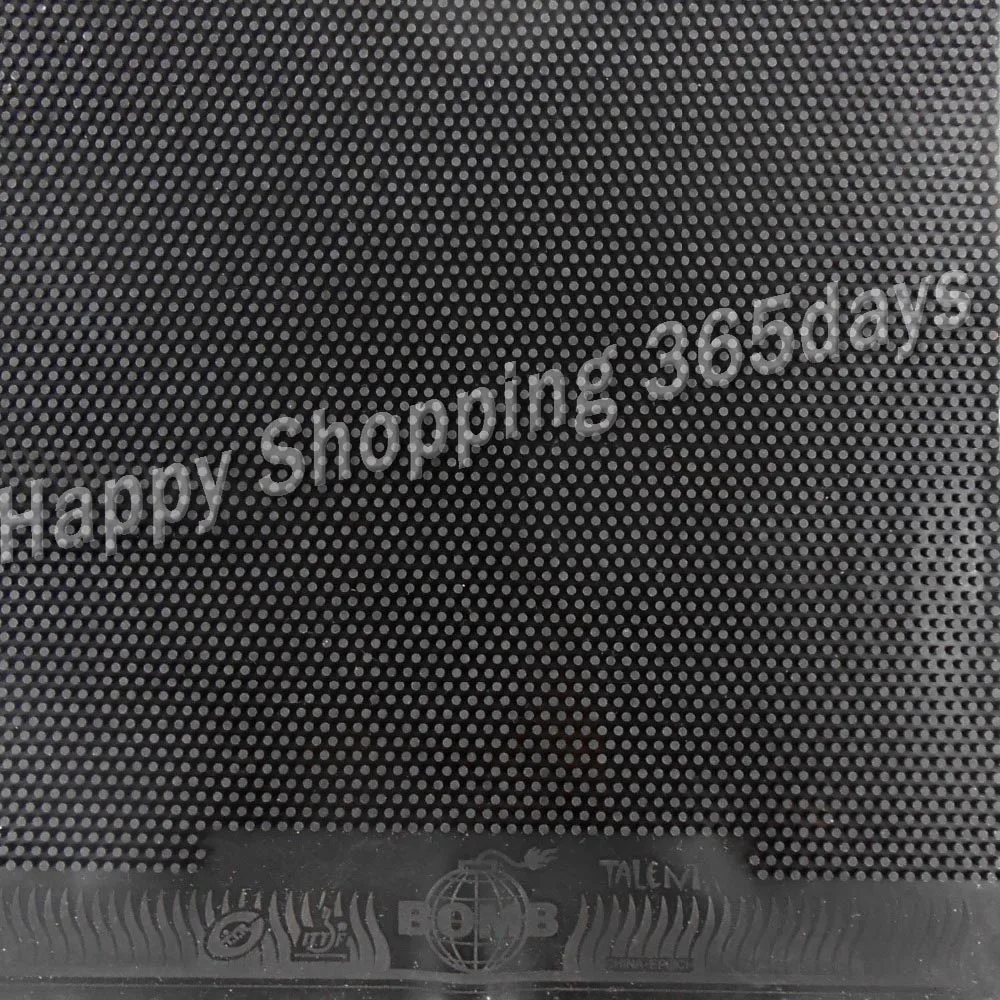 قنبلة المواهب طويل النقاط التدريجي تنس طاولة/بينغبونغ أعلى ورقة (مطاط دون الإسفنج)