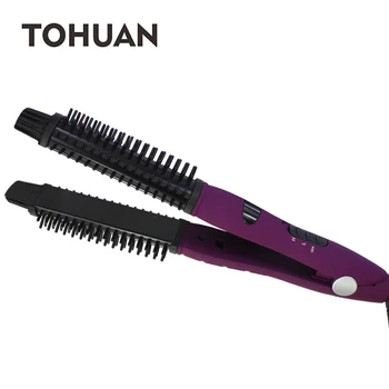 

Portable Hair Curling Brush Instyler Ionic Styler Pro 4 Tools In 1 Ceramic Styler Shine Hair Straightener & Curler Brush Iron