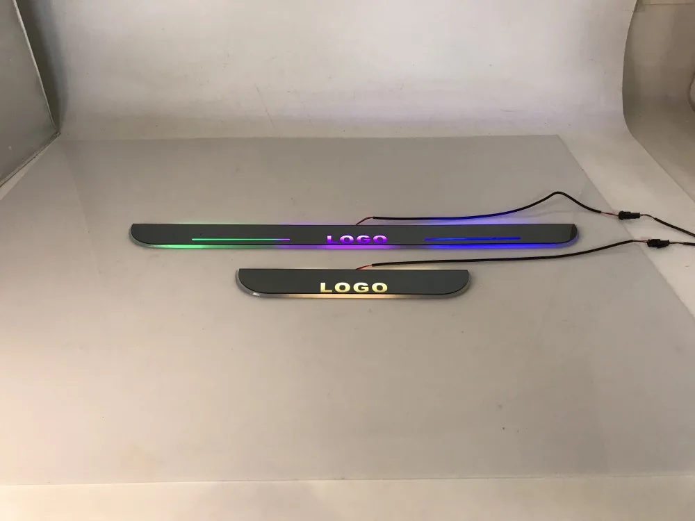 EOsuns led дверь потертости светильник для Шевроле шевроле каптива цвета changably