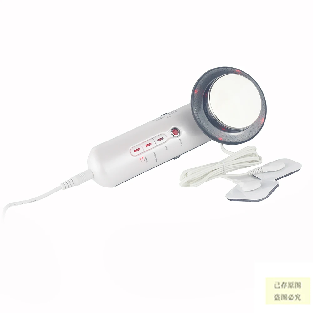 

Home Use 1 Mhz Ultrasound Photon Micro current EMS Infrared Heat Therapy Ultrasounic Slimming Face Care Beauty Device