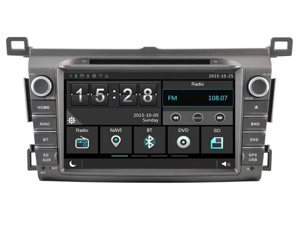 

Car Gps Dvd Stereo Player Radio for Toyota Rav4 Rav 4 2013-14 Navigation Phone Mirror Link HD Multimedia 3G WIFI DVR SWC