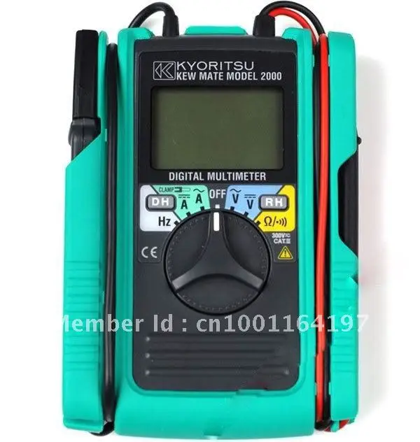 Kyoritsu 2000 Digital Multimeter AC/DC Clamp Tester Meterin