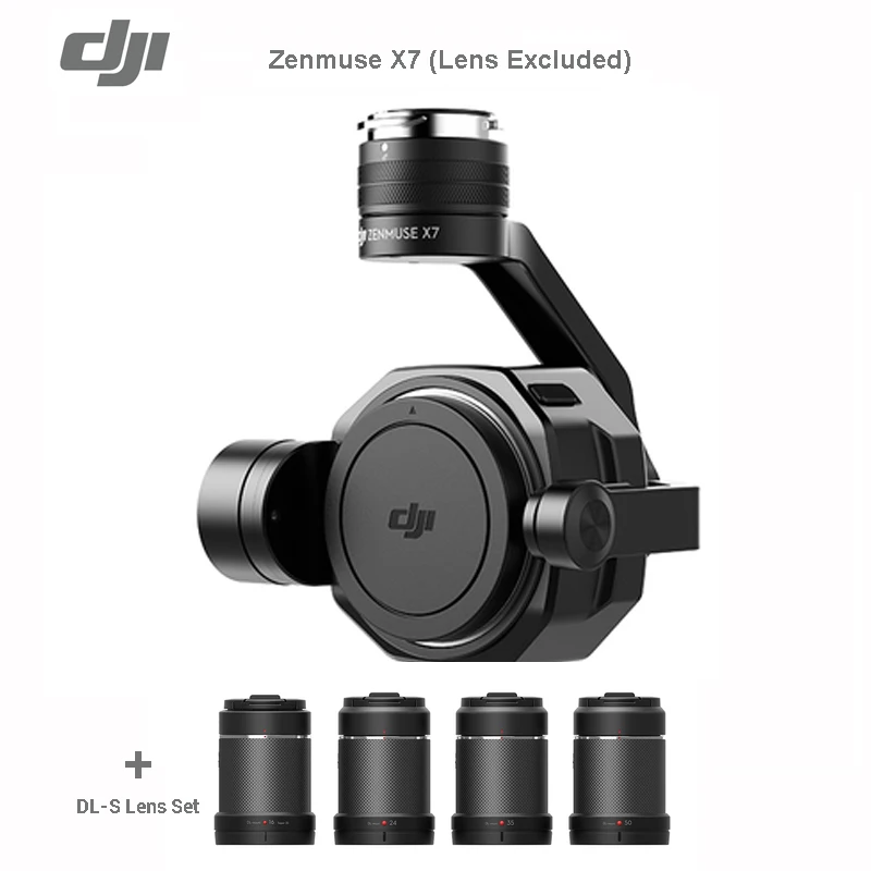 

DJI Zenmuse X7 camera combo Super 35 camera for inspire 2 drone support 6K CinemaDNG and 5.2K video brand new original in stcok