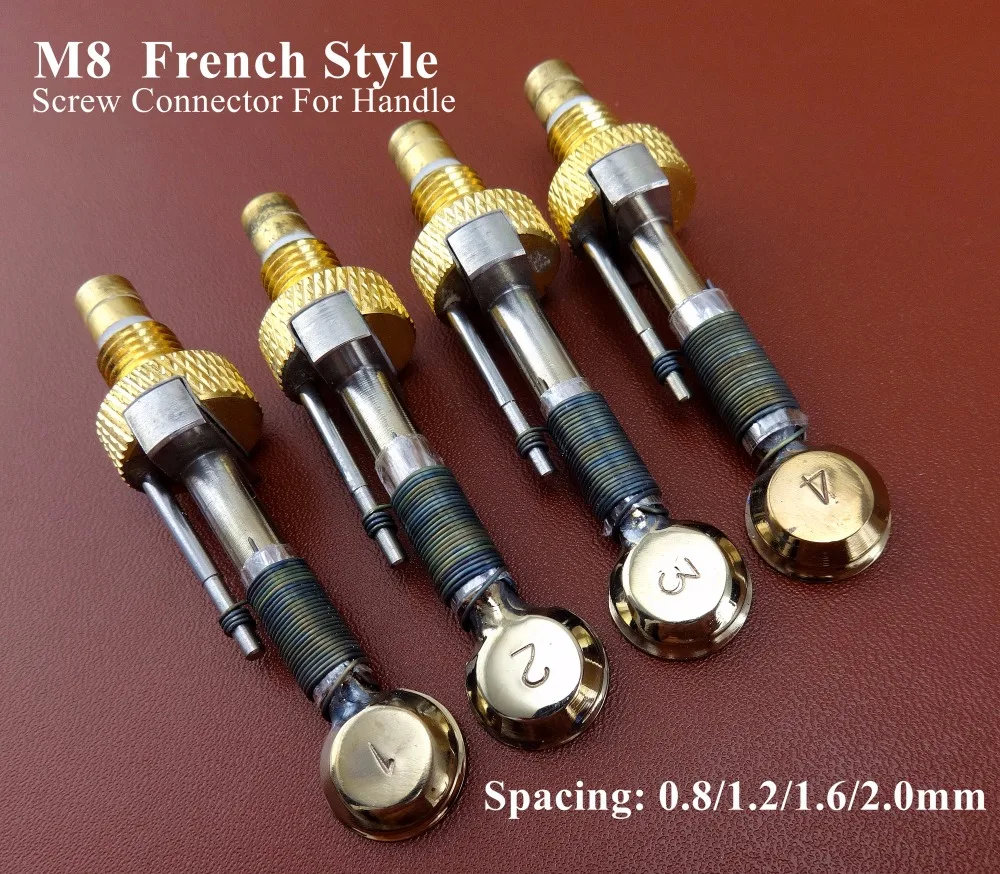 

4pc C1/C2/C3/C4 Leather Craft Electric Edging Creasing Machine C Series Round Iron Tip Tool Edger Creaser Groover Beveler Skiver
