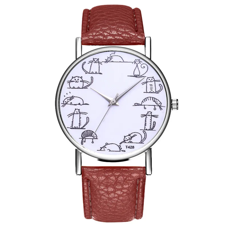 Montre Femme Top Brand Luxury Women Watches Temperament Wild leather band Wrist Watches Fashion clock relogio feminino Y06 (12)