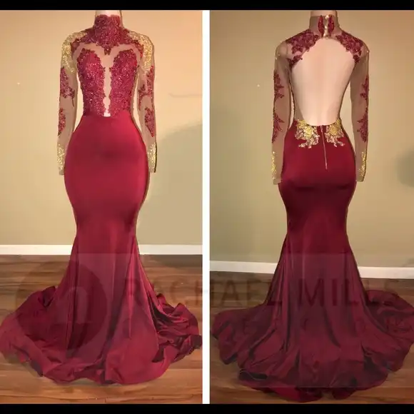 prom dresses 2019 maroon