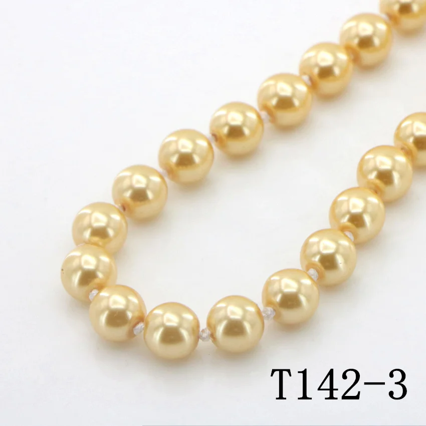 Natural pearl necklace, South China baroque pearl mother's gift jewelry necklace 925 silver pure gold necklace (13)