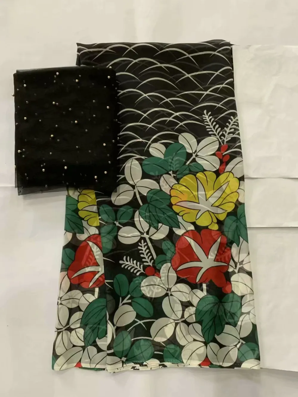 Французская кружевная ткань китайская шелковая ткань tissu dentelle perle Нигерии кружевной ткани в африканском стиле высокого качества material7yard/лот L100