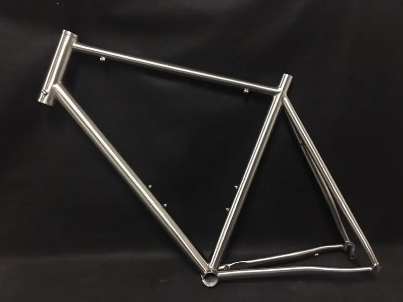 

PYTITANS Brand titanium bike frame Straight Head Tube Customized Road Bike Frame Factory Selling Bike