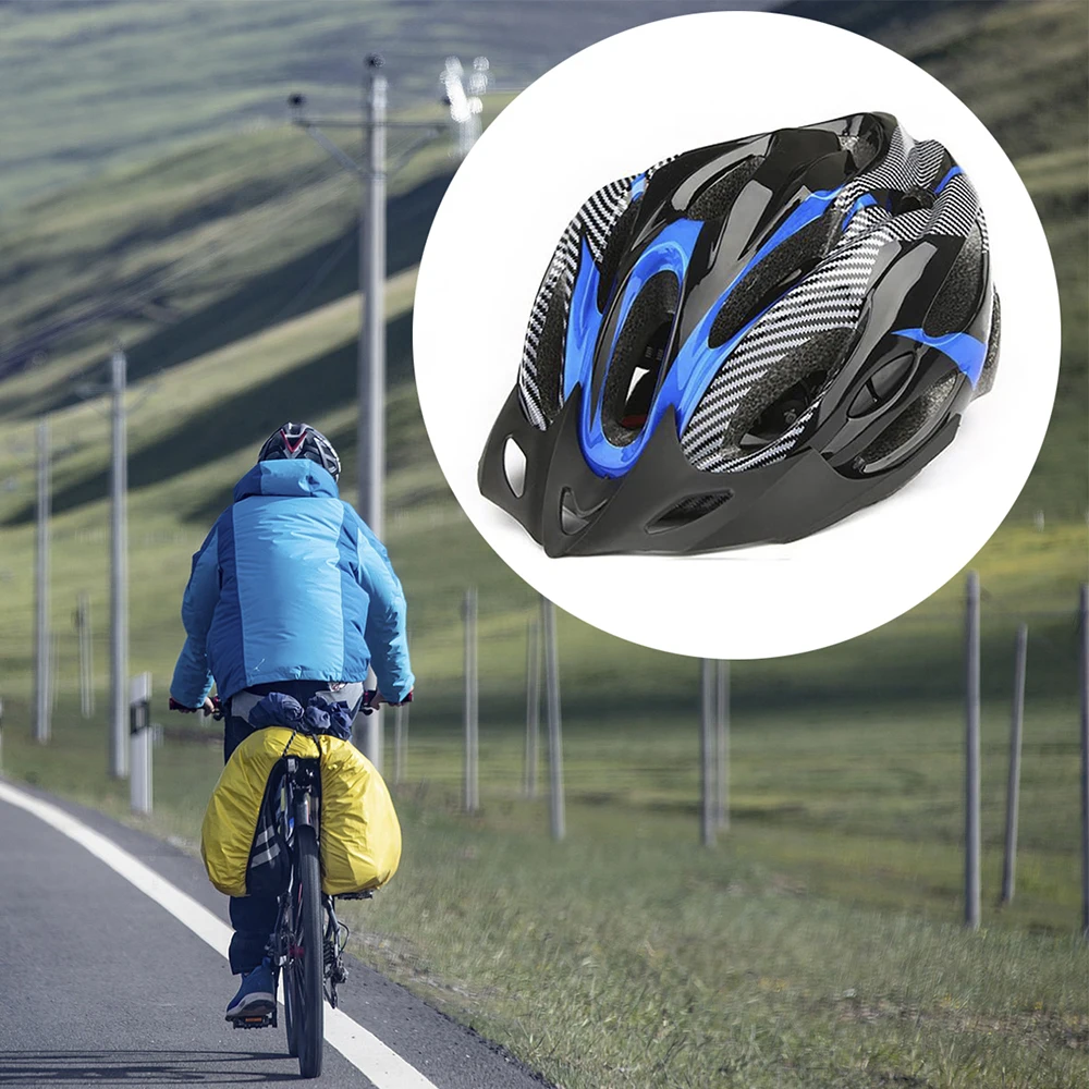 Unisex Bicycle Helmet MTB Bike Road Bike EPS Helmet Breathable Cycling Riding Head Protection Equipment Comfortable Helmet