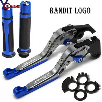 

GSF650 Motorcycle Foldable hand bar handle grip end handlebar Brakes Clutch Levers FOR SUZUKI GSF650 BANDIT GSF 650 2005 2006