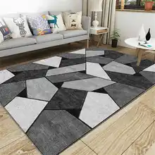 Европейский стиль домашний декоративный ковер удобный коврик, мат нескользящий прямоугольник гостиная противоскользящие мягкие ковры геометрической формы