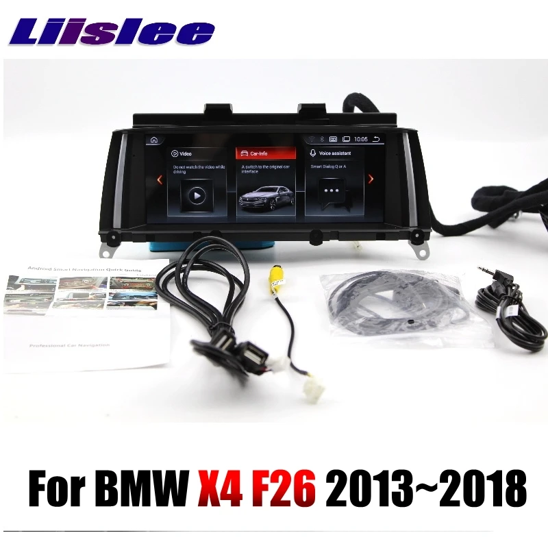 LiisLee для BMW X4 F26 2013 ~ 2018 для НБТ EVO Системы CarPlay адаптер автомобильный мультимедийный плеер WI-FI gps аудио радио навигации NAVI