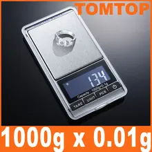 1000 г/0,1 г 1000 г* 0,1 г мини карманные цифровые весы портативный металлический корпус весы с ЖК-подсветкой