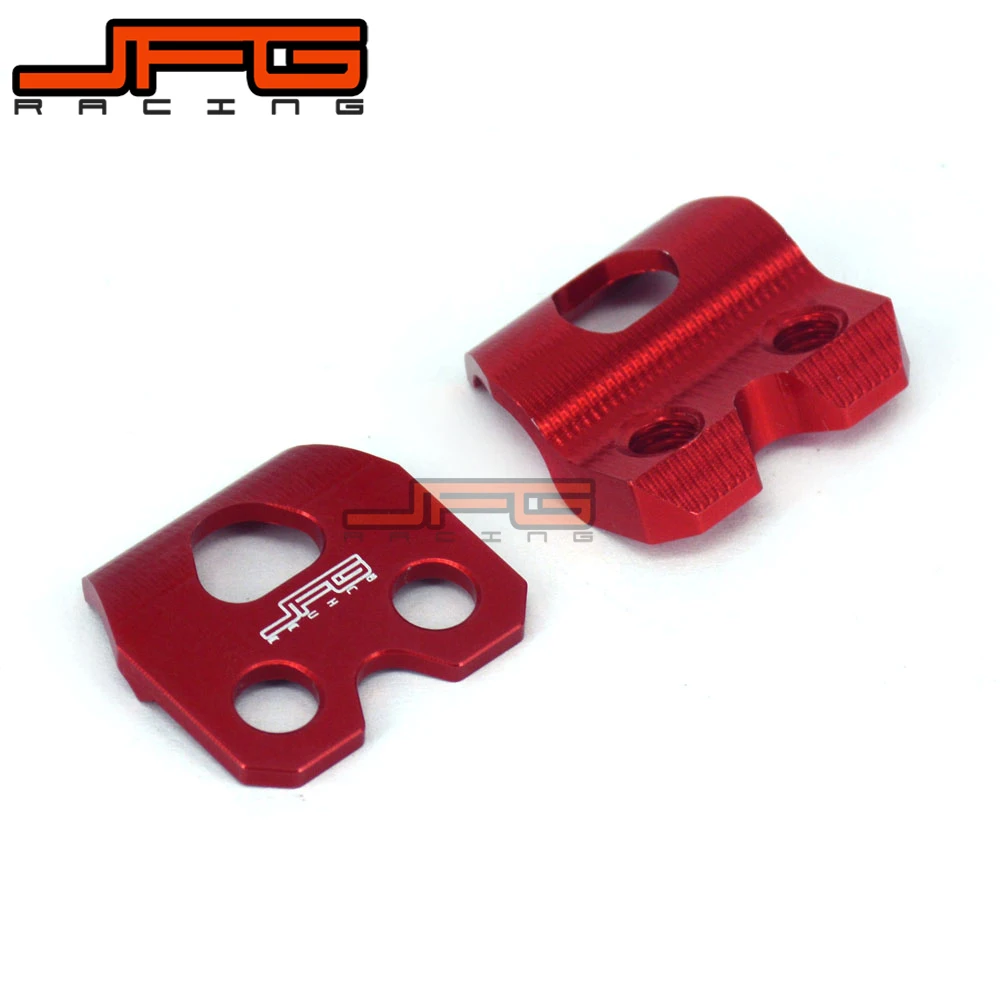 CNC Brake Line Hose Clamps Holder For CR125 250R CRF250R CRF250X CRF450R CRF450X CRF250L CRF250M Motocross Dirt Bike Enduro